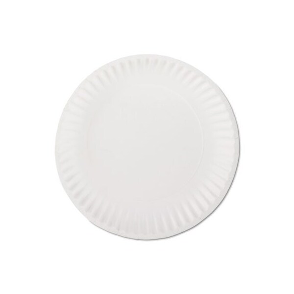 Ajm Packaging AJMPkg, White Paper Plates, 9in Diameter, 100/bag PP9GREWHPK - main